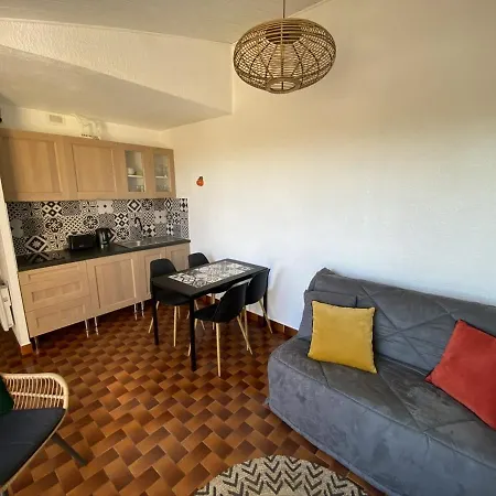 Villa T2 Front De Avec Terrasse A Port - 4 Couchages, Parking Prive, A Pieds - Fr-1-81-515 Leucate