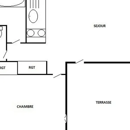 T2 Front De Avec Terrasse à Port - 4 Couchages, Parking Privé, à Pieds - Fr-1-81-515
