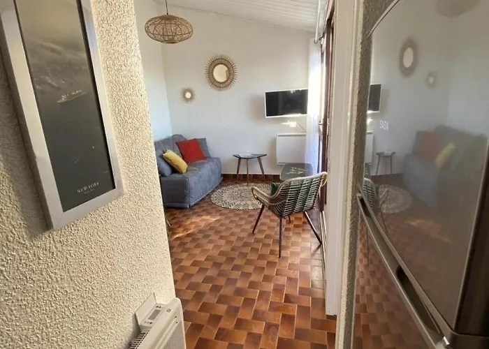 T2 Front De Avec Terrasse A Port - 4 Couchages, Parking Prive, A Pieds - Fr-1-81-515 Leucate